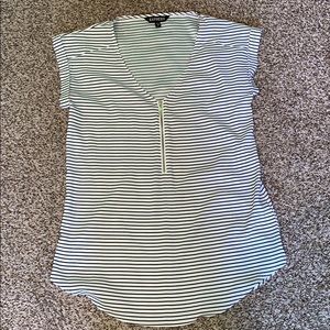 striped blouse